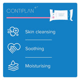 1 x Contiplan - continence cloth with 10% barrier protection Pack of 25 - CON25