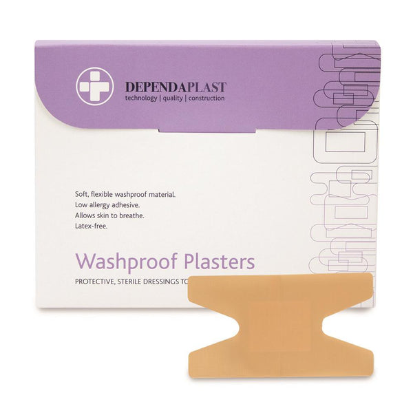 Anchor Washproof Plasters Sterile (Pack of 50) - HandyProducts.co.uk