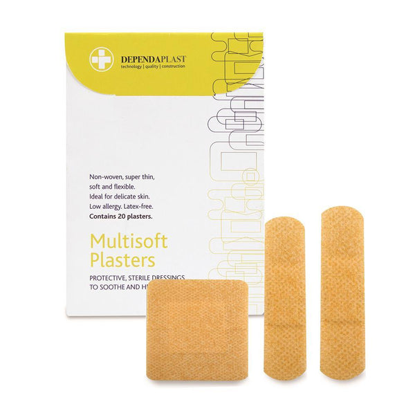 Assorted Multisoft Plasters Sterile Pack of 20 (Single Pack ...