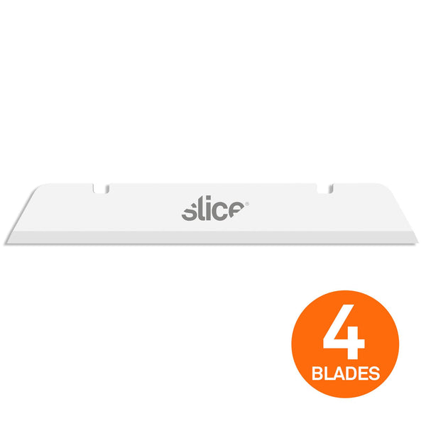 Slice 10539 Replacement Industrial Blades Pointed Tip White Pack of 4 Blades