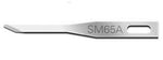 SM65A Fine Surgical Blades 5906 (Pack of 25) Fits Handles SF1, SF2, SF3, SF4, SF13 and SF23.