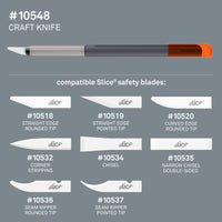 Slice 10548 Craft Knife Black/Orange