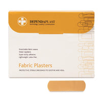 6cm x 2cm Traditional Fabric Plasters Sterile (Pack of 100)