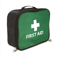 Bordeaux First Aid Bag Empty Green (Single Pack) - HandyProducts.co.uk