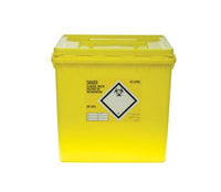 30 Litre Clinical Waste Yellow Sharps Container (Pack of 2)