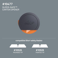 Slice 10477 Super-Safe™ Carton Cutter