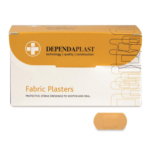 4cm x 2cm Traditional Fabric Plasters Sterile (Pack of 100)