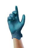 100 Vinyl Blue Powder Free Non Sterile Disposable Examination Gloves (Small) GS0082-A
