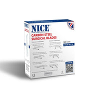 NICE No.10 Sterile Carbon Steel Surgical Blades CS10 (Box of 100)
