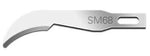 SM68 Fine Surgical Blades 5908 (Pack of 25) Fits Handles SF1, SF2, SF3, SF4, SF13 and SF23.