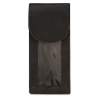 Eye Wash Belt Vinyl Pouch Black Empty for 250ml Bottle (Single Pack) - HandyProducts.co.uk