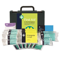 HSE 10 Person Workplace Kit in Green Durham Box (Single Pack) - HandyProducts.co.uk