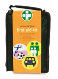 Large Universal First Aid Kit in Green Stockholm Bag (Single Pack) - HandyProducts.co.uk