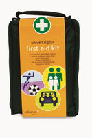 Large Universal First Aid Kit in Green Stockholm Bag (Single Pack) - HandyProducts.co.uk