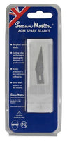 No 2 ACM Spare Blades Retail Pack of 5 Blades 9122 (Single Pack) to fit ACM No 2 and 5 Handles - HandyProducts.co.uk