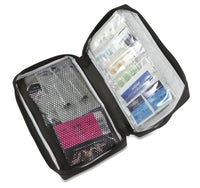 Professional Overseas First Aid Kit in Black Pouch (Single Pack) - HandyProducts.co.uk