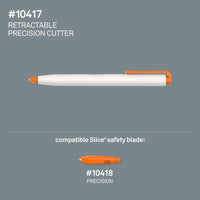 Slice 10417 Retractable Precision Cutter With Replaceable Blades - HandyProducts.co.uk