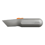 Slice 10490 Manual Metal-Handle Utility Knife Grey/Orange - HandyProducts.co.uk