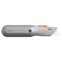 Slice 10490 Manual Metal-Handle Utility Knife Grey/Orange - HandyProducts.co.uk