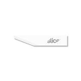 Slice 10518 Replacement Craft Blades Straight Edge, Rounded Tip White Pack of 4 Blades - HandyProducts.co.uk