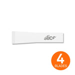 Slice 10534 Replacement Chisel Blades White Pack of 4 Blades - HandyProducts.co.uk