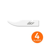 Slice 10536 Replacement Seam Ripper Blades Rounded Tip White Pack of 4 Blades - HandyProducts.co.uk