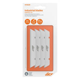 Slice 10539 Replacement Industrial Blades Pointed Tip White Pack of 4 Blades - HandyProducts.co.uk