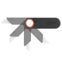 Slice 10562 Folding Utility Knife Black/Orange - HandyProducts.co.uk