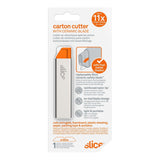 Slice 10585 Manual Carton Cutter Grey/Orange - HandyProducts.co.uk