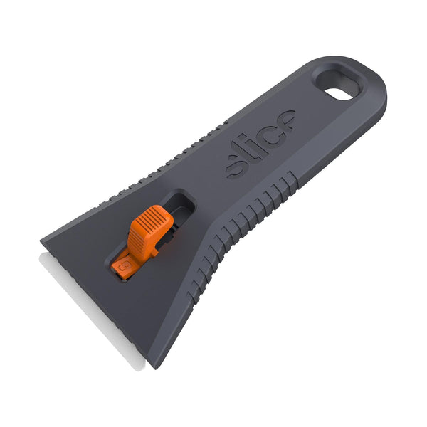 Slice 10591 Manual Utility Scraper With Safety Blade Black/Orange - HandyProducts.co.uk