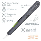 Slice 10597 Auto-Retractable Seam Ripper Black - HandyProducts.co.uk