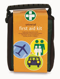 Small Universal First Aid Kit in Green Oslo Bag (Single Pack) - HandyProducts.co.uk