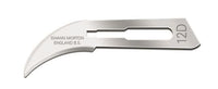 Swann Morton No 12D Sterile Stainless Steel Blades 0318 (Pack of 10) - HandyProducts.co.uk