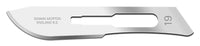 Swann Morton No 19 Sterile Stainless Steel Blades 0324 (Pack of 100) - HandyProducts.co.uk