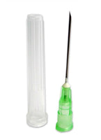 Terumo Hypodermic Needle 21G x 1" (0.8 x 25 mm) Green TUAN-2125R (Pack of 10) - HandyProducts.co.uk