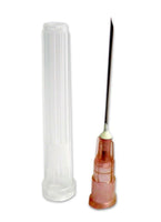 Terumo Hypodermic Needle 26G x 1/2" (0.45 x 12 mm) Brown TUAN-2613R (Pack of 10) - HandyProducts.co.uk