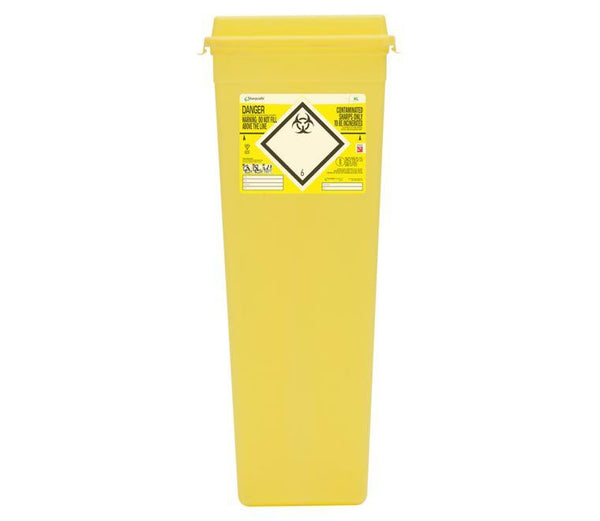 XL 25 Litre Yellow Sharps Container (Pack of 2) – HandyProducts.co.uk